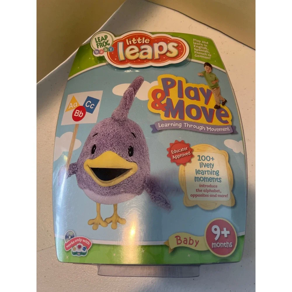 LeapFrog Baby Little Leaps Play & Move Learning Disc 9+ Months 10216 New